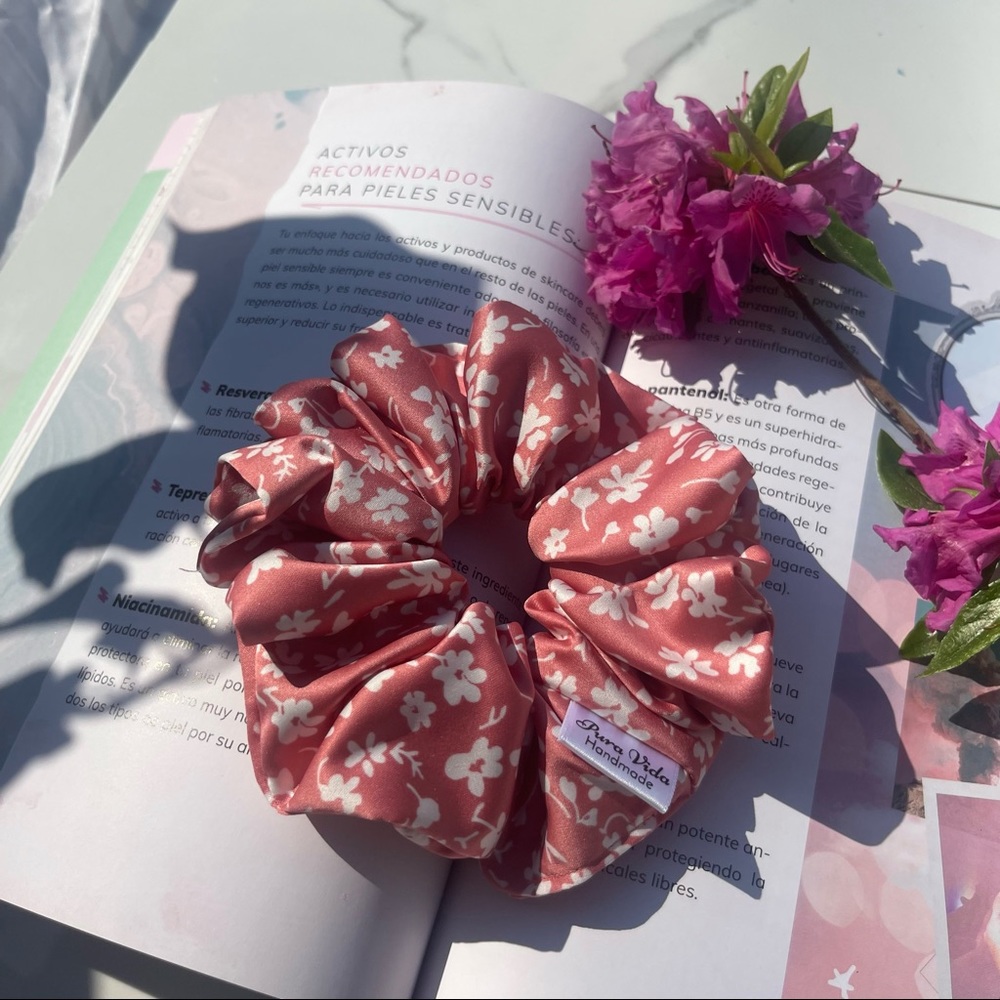 Handmade hair scrunchies